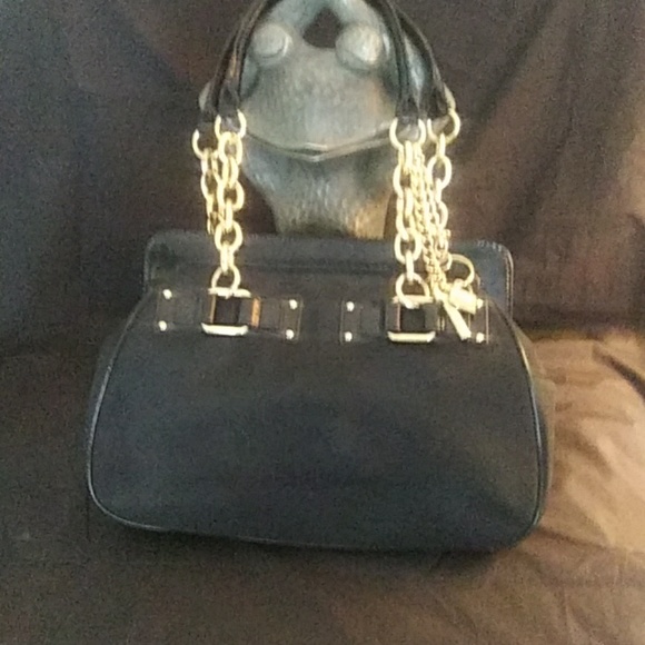 BCBG MAX AZRIA Black Fabric shoulder purse - Picture 2 of 7